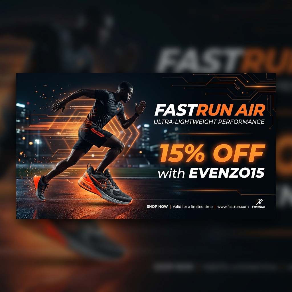 Running Shoes Ad